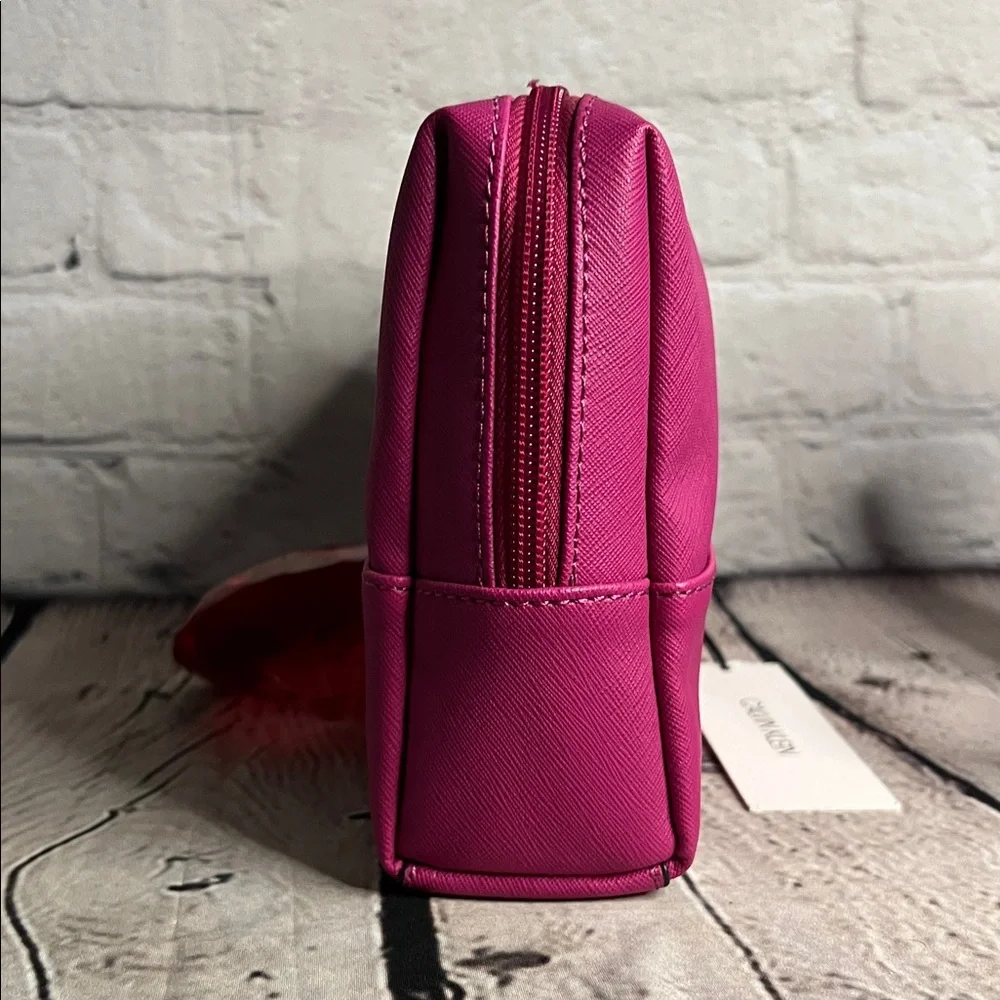 * Calvin Klein Fuchsia Cosmetic Bag